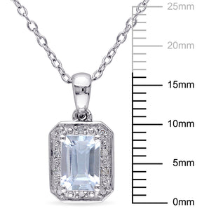Aquamarine Necklace - Ice Jewellery Australia