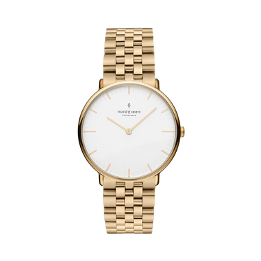 Nordgreen Women's Native 32mm 5 Link Gold Watch