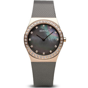 Bering Classic grey 30 mm female Watch (12430-369)