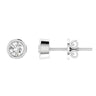 Ice Jewellery Diamond Stud Earrings with 0.25ct Diamonds in 9K White Gold - 9WBE25 | Ice Jewellery Australia