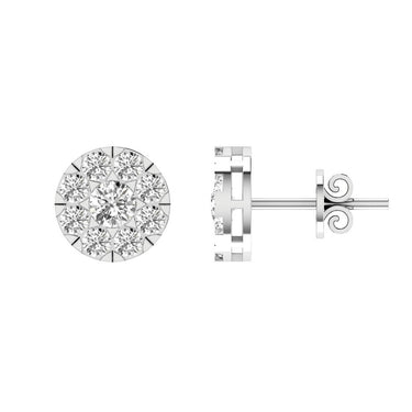 Diamond Earrings - Diamond Stud Earrings