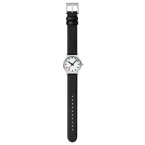 Mondaine Official Swiss Railways Classic Pure White 30mm Watch - A658.30323.16OMV | Ice Jewellery Australia