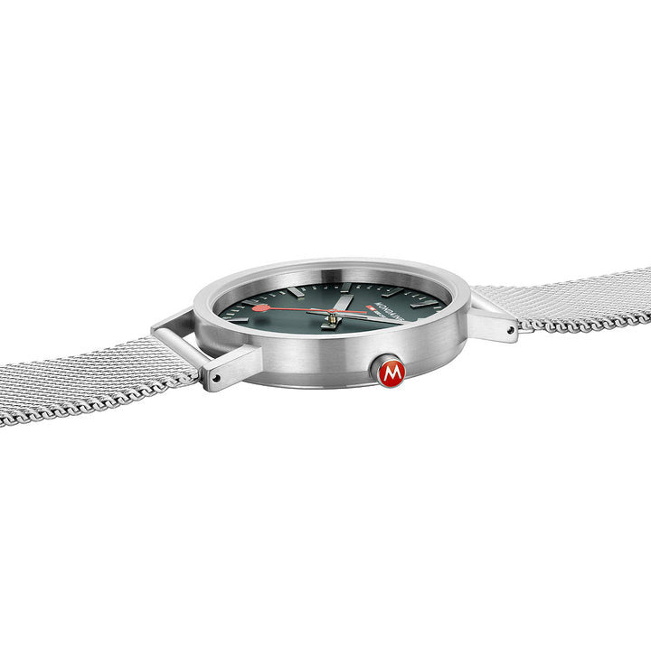 Mondaine Official Swiss Railways Classic Green 36mm Unisex Watch - A660.30314.60SBJ | Ice Jewellery Australia