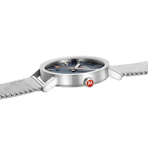 Mondaine Official Swiss Railways Classic Deep Blue 40mm Watch - A660.30360.40SBJ | Ice Jewellery Australia