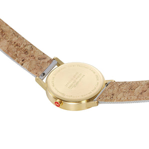 Mondaine Official Swiss Railways Classic Good Grey Textile 40mm Watch - A660.30360.80SBU | Ice Jewellery Australia