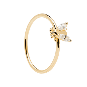 P D PAOLA Buzz Yellow Gold Ring - AN01-218 | Ice Jewellery Australia