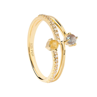 P D PAOLA Patio Gold Ring - AN01-644 | Ice Jewellery Australia