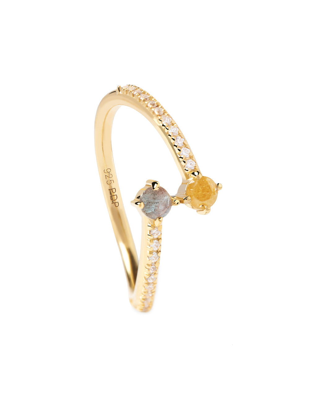 P D PAOLA Villa Gold Ring - AN01-647 | Ice Jewellery Australia