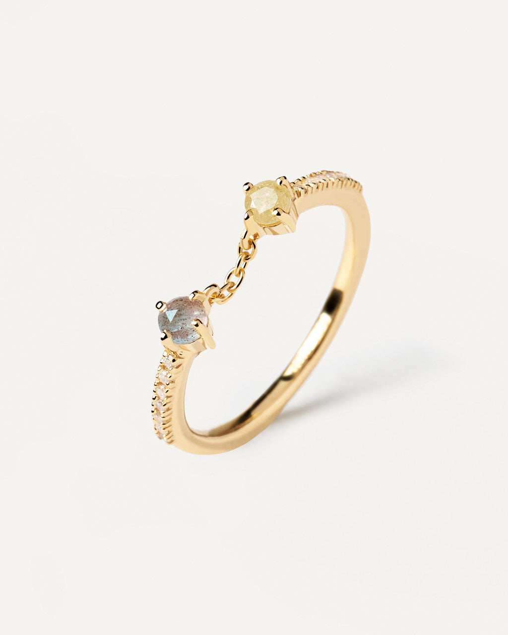 P D PAOLA Zena Gold Ring - AN01-652 | Ice Jewellery Australia