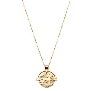 Amber Sceats Horoscope Gold Necklace Cancer - ASN1366G-CAN | Ice Jewellery Australia