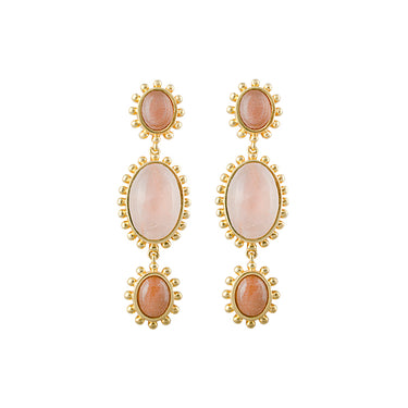 Bianc Yellow Gold Drop Earrings