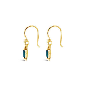 Ichu Opal Trio Hook Drop Earrings Earrings - OP5107G | Ice Jewellery Australia