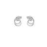 Ichu Circle Link Earrings - CE04507 | Ice Jewellery Australia