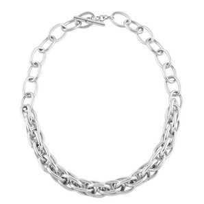 Ichu Multi Oval Link Necklace - CH29504 | Ice Jewellery Australia