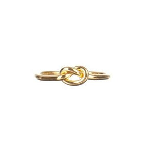 Ichu Love Knot Gold Ring - CP2903G | Ice Jewellery Australia