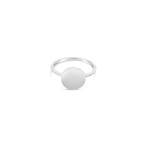 Ichu Circle Shape Silver Ring - CP3803C | Ice Jewellery Australia