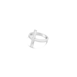 Ichu Cross Silver Ring - CP4403 | Ice Jewellery Australia