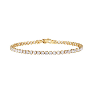 Bronzallure Altissima Tennis Golden Bracelet - WSBZ00576Y.WY | Ice Jewellery Australia