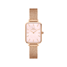 Daniel Wellington Quadro Pressed Melrose Rose Gold Watch - DW00100510 | Ice Jewellery Australia