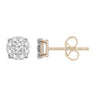Ice Jewellery Stud Earrings with 0.33ct Diamonds in 9K Yellow Gold | Ice Jewellery Australia
