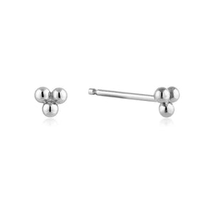 Ania Haie Modern Triple Ball Stud Earrings - E002-01H | Ice Jewellery Australia