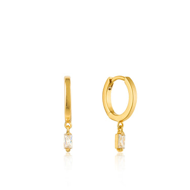 Ania Haie Glow Getter Huggie Hoops - E018-09G | Ice Jewellery Australia