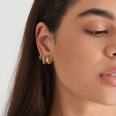 Ania Haie Gold Hoop Earrings