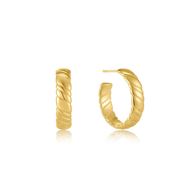 Ania Haie Gold Hoops | Ice Jewellery Australia