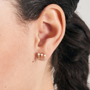Yellow Gold Earrings - Ania Haie Jewellery