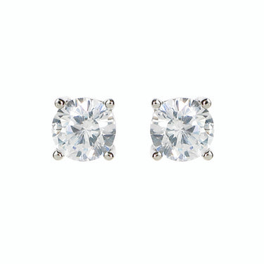 Georgini 5mm Clear Round Stud - IE122 | Ice Jewellery Australia