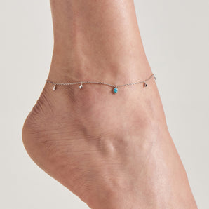 Ania Haie Silver Anklets