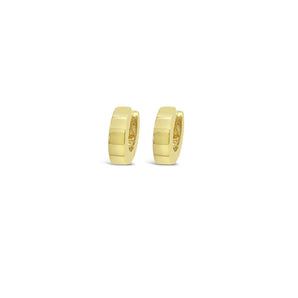 Ichu Gold Huggies - CH31007G | Ice Jewellery Australia