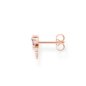 THOMAS SABO Single Ear Stud Dragonfly Rose Gold -  H2188-321-7 | Ice Jewellery Australia