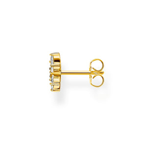 THOMAS SABO Single Ear Stud Flower Gold -  H2196-414-14 | Ice Jewellery Australia