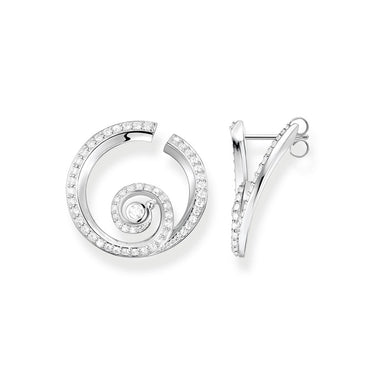 THOMAS SABO Ear studs wave with stones - TH2227 | Ice Jewellery Australia