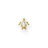 THOMAS SABO Single ear stud turtle gold - TH2235Y | Ice Jewellery Australia