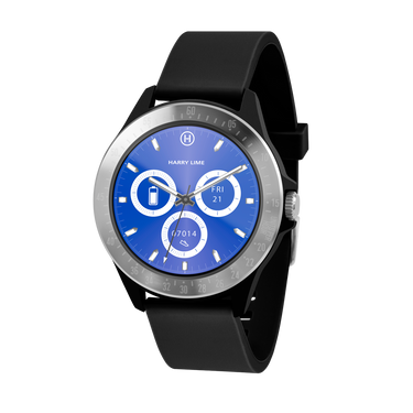 Harry Lime Black/Silver Smart Watch - HA07-2001 | Ice Jewellery Australia