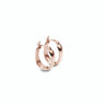 Ice Jewellery Sterling Silver Oval Plain Hoop Earrings - HE117RG | Ice Jewellery Australia