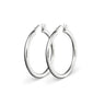 Ice Jewellery Sterling Silver Hoop Earrings 50mm - HE131S-50mm | Ice Jewellery Australia