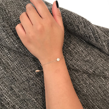 Georgini Mini Mosaic Rose Gold Bracelet - IB176RG | Ice Jewellery Australia