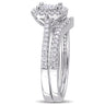 Ice Jewellery 5/8 CT Diamond TW Bridal Set Ring in 10k White Gold - 75000004426 | Ice Jewellery Australia