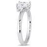 Ice Jewellery 1 CT Radiant Diamond TW Fashion Ring 14k White Gold GH I1 - 75000004573 | Ice Jewellery Australia