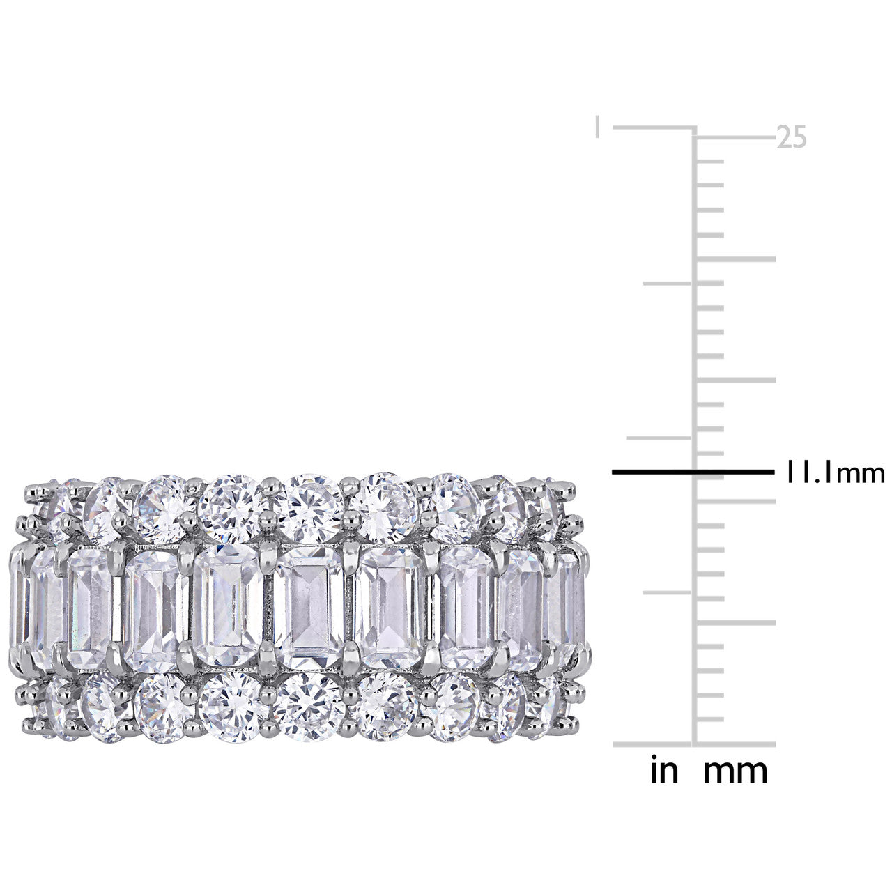 Saint Jewellery 19ct CZ Full Eternity Ring - 75000004624 | Ice Jewellery Australia
