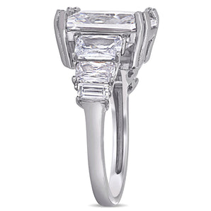 Ice Jewellery 13-1/2ct TGW Cubic Zirconia Cocktail Ring in Sterling Silver - 75000004628 | Ice Jewellery Australia