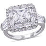 Ice Jewellery 8ct TGW Cubic Zirconia Cocktail Ring in Sterling Silver - 75000004630 | Ice Jewellery Australia