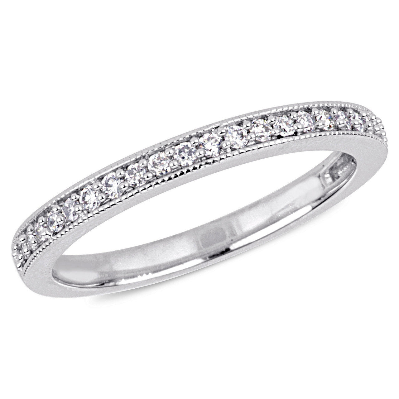 Ice Jewellery 1/5 CT Diamond TW Eternity Ring in 10k White Gold - 75000004969 | Ice Jewellery Australia
