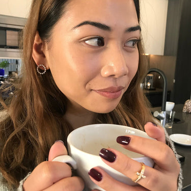 Georgini Spiritus Wrap Cross Ring Gold -  IR422G | Ice Jewellery Australia