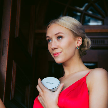 Georgini Luxe Nobile Earrings Green / Gold - IE943GR | Ice Jewellery Australia