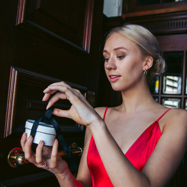 Georgini Luxe Nobile Earrings Green / Gold - IE943GR | Ice Jewellery Australia