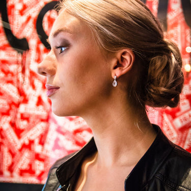 Georgini Luxe Nobile Earrings Silver - IE943W | Ice Jewellery Australia